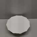 BPFY 10 Inch White Ceramic Cake Stand (Holds 10 Inch Cake), Decorative Cupcake Stand, Dessert Display Plates for Snacks and Cookies, Baby Shower, Birthday, Wedding Party Decor