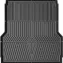 Powerty Truck Bed Mat for 2022-2024 2025 Hyundai Santa Cruz Accessories Cargo Mats 4.3FT All Weather Cargo Liner Heavy-Duty Trunk Bed Liner TPE Pickup Bed Mat Black