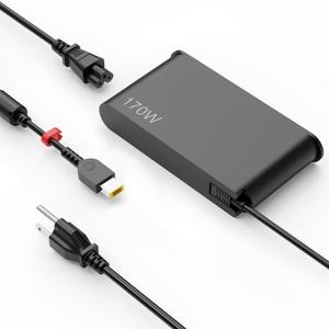 170W Laptop Charger Fit for Lenovo ThinkPad P70 P71 P72 P73 P1 LOQ ideapad Gaming 3-15 SA10R16886 ADL170SCC3A AC Adapter Power Supply Cord ADL170SDC3A ADL170SLC3A SA10R16887