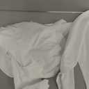 CL convallaria 2 Pack Compression Shirts Men Long Short Sleeve Cooling Dry Rash Guard Athletic Workout T Shirt for Sports (White, XX-Small)