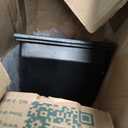 Mayne Westbrook Decorative Mail Post with Planter, Black