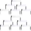 Jusalpha 12 Packs Clear Acrylic Display Risers Showcase for Jewelry, Risers Display for Funko POP Figures,Clear Cake Stands for Candy Dessert Table Decorations 4" x 3''x 2'' (12 PC)