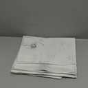 Classic White Marble Placemats Set of 4 12x18 Inch Gray Veins Natural Stone Place Mats for Kitchen Table Mats Dining Room Home Decor