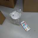 Battery Operated Wall Sconces Set Of Two, Wireless Battery Wall Light With 10000mAh RGB Rechargeable Magnetic Bulb, Rechargeable Wall Sconce With Remote Control For Bedroom, No Electrician Required (Black)