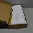 Wokceer 6.6 FT Wedding Backdrop Arch Stand and White Arch Cover, Metal Arch Stand with Arch Stand Cover for Birthday Party Wedding Ceremony Bridal Baby Shower Event Decor, 6.6x3.3FT, White