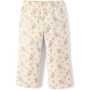 The Children's Place, Baby Girls, and Toddler Active Premium Fleece Wide Leg Lounge (3T)