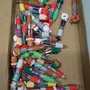 CZWZ 60Pcs Mini Multicolor Pen in One 4-in-1 Cute Pens Bulk for Kids, Ballpoint Pens for Birthdays and Children's Parties, Fun Pens Gifts Assorted Ink Kawaii Pen(Christmas)