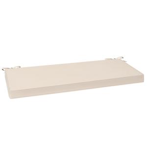 AAAAAcessories Outdoor Bench Cushion, Waterproof, Fade-Resistant Patio Furniture Replacement Cushions, 45" x 18" x 3", Beige