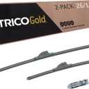 TRICO Gold™ (18-2617) 26 & 17 Inch Pack of 2 Automotive Replacement Windshield Wiper Blades for My Car Super Premium All Weather Beam Blade for Select Vehicle Models