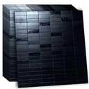 XUANINY Peel and Stick Tile Backsplash Self- Adhesive Wall Tiles Aluminum Mosaic Sticker for Kitchen (11.33"x11.85" Per Sheet, Pack of 10 pcs) (Black Brushed 10)