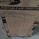 Whynter Portable Air Conditioner 14,000 BTU with Dual Hose Dehumidifier & Cooling Fan for 500 Sq Ft Rooms, Includes AC Unit Window Kit, ARC-14S (9,500 SACC)
