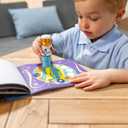 Melissa & Doug Sticker Wow! 24-Page Activity Pad and Sticker Stamper, 300 Stickers, Arts and Crafts Fidget Toy Collectible Character Astronaut - for Kids Ages 3+ - FSC Certified