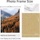 Picrit 22x28 Poster Frame, Picture Frame for Wall Mounting Display, White
