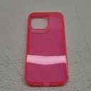 ArtsEvo Designed for iPhone 15 Pro Max Case, 6.6ft Drop Protection, Full Body Screen Camera Protective Phone Case,Hot Pink