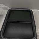 RVSNAIL RV Window for Trailer Camper, 30" W x 20" H RV Exit Window with Net Screen and Trim Ring for 1-1/2" to 1-4/5" Thick Walls, DOT Approved