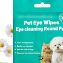 Nurhome Eyes Wipes for Dogs & Cats Dog Cleaning Grooming Deodorizing Wipes Kit Wash Cleaner for Eyes Wrinkle Face Gently Remove Tear Stain Eye Debris 150 pcs Unscented
