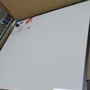 White Board Dry Erase 72x40, Large Magnetic Whiteboard Maxtek Dry Erase Boards for Wall, Aluminum Presentation Wall-Mounted Marker Board with a Long Pen Tray for School, Classroom, Office & Home