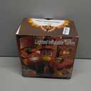 MorTime 6 FT Thanksgiving Inflatable Turkey, Blow up Lighted Turkey Decor with LED Lights for Fall Autumn Yard Party Shopping Mall Harvest Day Thanksgiving Decorations