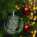 Nurse Gifts for Women, Appreciation Gift Thank You Christmas Ornament for Nurse