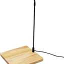 LED Aquarium Light 360 Degree Full Spectrum LED Light with Bamboo Board 10W Nano Fish Tank Light USB Powered Flat Nano Aquarium Light Bett a Fish Tank Light for Plant Growth