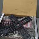 Train Set for Kids, Electric Train Toys with Realistic Light Sounds Smoke, Christmas Train Model Gifts for Toddlers Boys Girls, Steam Locomotive, Luxury Track & 3 Truck Carriages