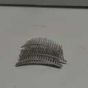 5 Pieces Hair Combs for Women Accessories Metal Bridal Hair Comb 20 Teeth Wedding Veil Comb Decorative for Women Fine Hair(White K)