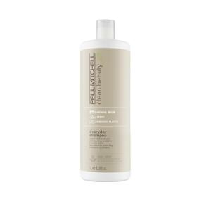 Paul Mitchell Clean Beauty Everyday Shampoo, Boosts Shine, Adds Body, For All Hair Types (33.8 Fl Oz (Pack of 1))
