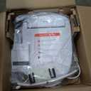 Brondell SE400-EW Swash SE400 Electric Bidet Toilet Seat With Heated Seat, Oscillating Stainless Steel Nozzle, Warm Air Dryer, Night Light, Gentle Close Lid, White Side Arm Control, Elongated