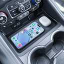 EDBETOS Center Console Organizer Tray for 2021-2023 2024 GMC Yukon & Chevy Tahoe Suburban Open Pocket Organizer Storage Hidden Secret Compartment, 2-Layer Upgrade (Not for Yukon Denali/Ultimate)