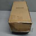 Amooca 16in Christmas Ball Tree with LED Lights Table Centerpiece Fireplace Decor Indoor Holiday Party Home Decoration Silver