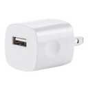 CellCandy USB Wall Charger 5 Watts 1 Amp, White