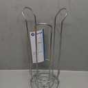 iDesign Classico Metal Toilet Paper Holder – Holds 3 Rolls of Toilet Paper, 6.75" x 17", Silver