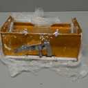 VEVOR Drywall Flat Box, 10-Inch Wide Quick Clean, Aluminum Finishing Mud Box for Plasterboard, Wallboard, Sheetrock, Bonus Mudguard, Extra 2 Stainless Steel Blades (10/12-Inch)