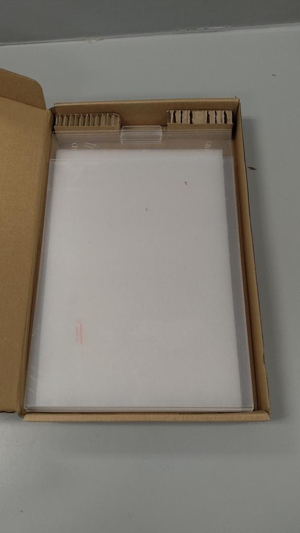 3 Pack 8.5 x 11'' Slat Wall Sign Holders Slat Wall Mount Sleeve Acrylic Slatwall Accessories Slatwall Picture Frame Brochure Holder for Flyer Price List Panel Advertisement Notice Display(Vertical)