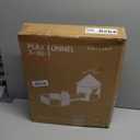 Tiny Land Kids Play Tent with Tunnel, Pop Up Play Tent with Ball Pits for Toddlers, Baby Tent with Carry Bag, Toddler Tents Indoor (Khaki)