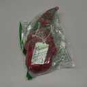 Napco Grey Red Plaid Gnome 8.25 x 4 Plush Fabric Hanging Christmas Ornament Set of 3