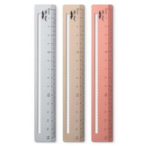 Mr. Pen- Steel Rulers, 3 pcs, 15cm, Silver, Gold, Rose Gold, Centimeter Ruler, Metric Metal Ruler Set, mm Ruler, Metal Rulers, Small Metal Ruler Metal Straight Edge, Steel Ruler, Standard Ruler