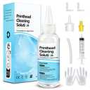Printhead Cleaning Kits Inkjet Printers, Printer Cleaning Kit for Epson Ecotank Printers, Printer Cleaner Kit for HP, Inkjet Printers Head Cleaning Solution for Canon Pixma Print Head Liquid Nozzles