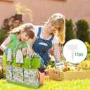 Gardening Tools 20-Piece Complete Gardening Essentials, Heavy Duty Garden Hand Tools Stainless Steel Ergonomic Rust-Proof Garden Tool Set - Ideal Gardening Gifts for Women Men Beginners Gardeners
