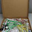 16" Christmas Window Silhouette Lights - 4 Pack Colour Lighted Christmas Tree  Snowman  Angel  Santa for Holiday Indoor and Outdoor Wall Door Window Decorate