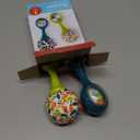 Fisher-Price Newborn Toys Rattle ‘n Rock Maracas, 2 Soft Musical Instruments for Developmental Play Babies Ages 3+ Months, Neutral Colors