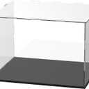 Clear Acrylic Display Case, 12 x 10 x 8 Inch Assemble Acrylic Display Box Rectangular Dustproof for Action Figures/Model/Statues/Collectibles/Doll/Toys/Home Storage