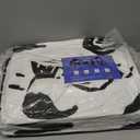 Pamnest Comforter Set Full Size, Black White Love Star Cute Soft 3 Pcs Bedding for Kids and Adults, Watercolor Vintage Comforter Set with 2 Pillowcases, for Bedroom Bed Decor