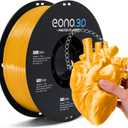 Silk TPU Filament 1.75mm, 1kg Flexible & Glossy as Silk, Shore 95A TPU Silk Gold, Soft Yet Durable for Fashion, Decor & Functional Parts, Vacuum Sealed