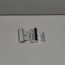 Home Security Door Lock, 2 Pack Childproof Door Reinforcement Lock with 3 Inch Stop Withstand 800 lbs for Top Front Inward Swinging Door, Upgrade Flip High Night Lock to Defend Your Home Kids (Silver)