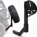 Gisafai UTV Hitch Spare Tire Carrier 19", Fits Standard 2" Receiver