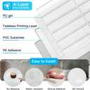 Art3d 11.4 x 9 Inch Heavy-Duty Peel and Stick Backsplash for Home Dcor, 10-Pack Vinyl Wall Tiles for Kitchen Countertop, White