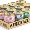 Weruva Classic Cat Food, Variety Pack, Paw Lickin' Pals Wet Cat Food, 3oz Cans (Pack of 24) (EXP 01/01/29)