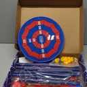 Bow and Arrow Set for Kids, LED Light Up Archery Set with 7 Suction Cup Arrows, Quiver & Standing Web Target for Indoor/Outdoor, Birthday Gifts Toys for 4 5 6 7 8 9 10 12 Year Old Boys Girls (Red)