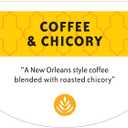 Community Coffee & Chicory 24 Count Coffee Pods, Medium-Dark Roast, Compatible with Keurig 2.0 K-Cup Brewers, 24 Count (Pack of 1)